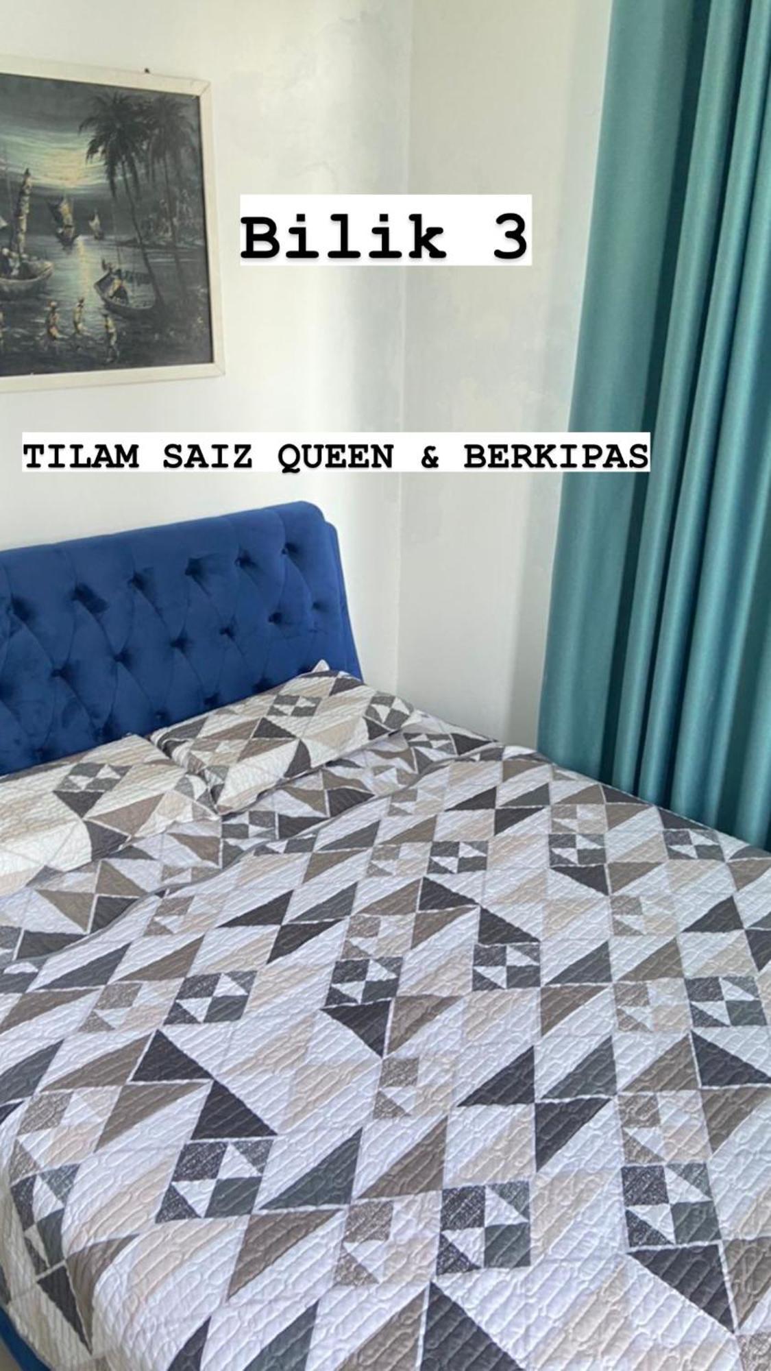 Driff Homestay 3Bedroom With Aircond 50M To Night Market Wakaf Che Yeh โกตาบารู ภายนอก รูปภาพ