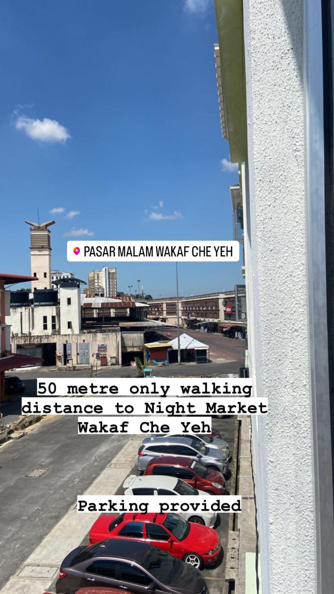 Driff Homestay 3Bedroom With Aircond 50M To Night Market Wakaf Che Yeh โกตาบารู ภายนอก รูปภาพ